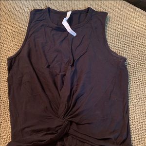 Lululemon high neck tie top